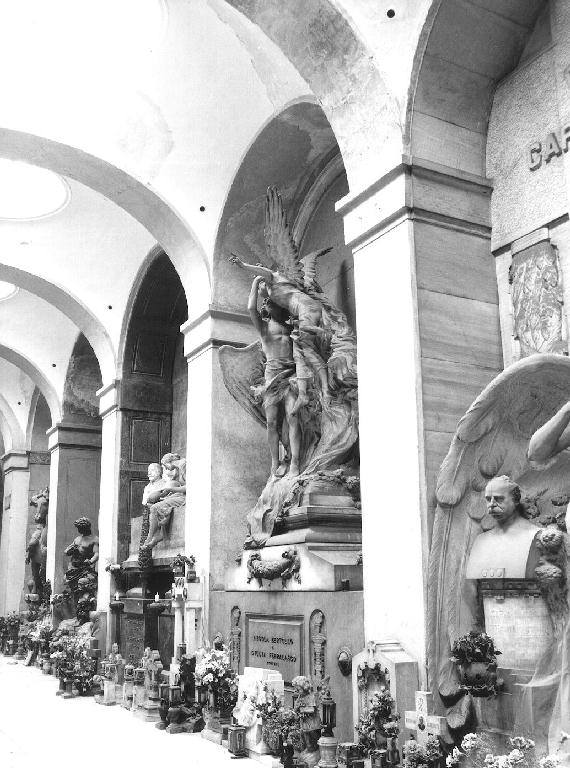 angeli (monumento funebre, opera isolata) di Scanzi Giovanni (sec. XX)