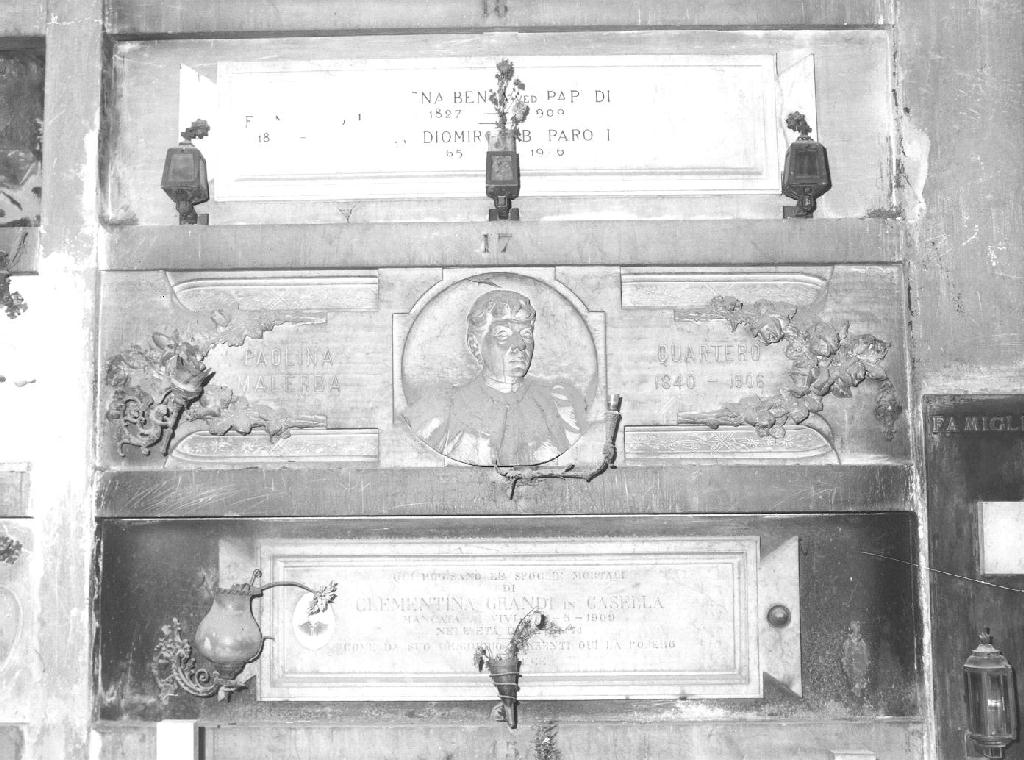 monumento funebre, opera isolata di Bacigalupo Pietro (primo quarto sec. XX)