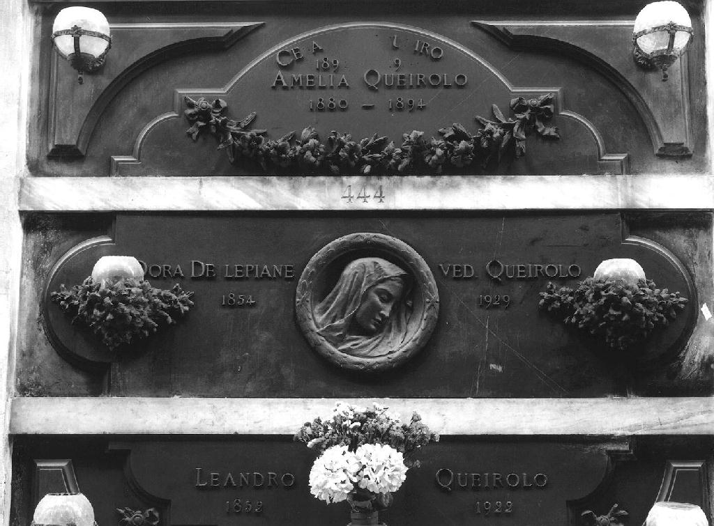 Madonna orante (monumento funebre, opera isolata) di Toso Onorato (sec. XX)