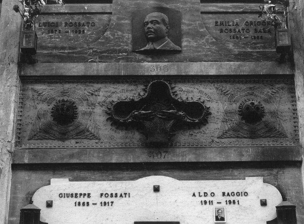 monumento funebre, opera isolata di Maine Angelo Camillo (secondo quarto sec. XX)