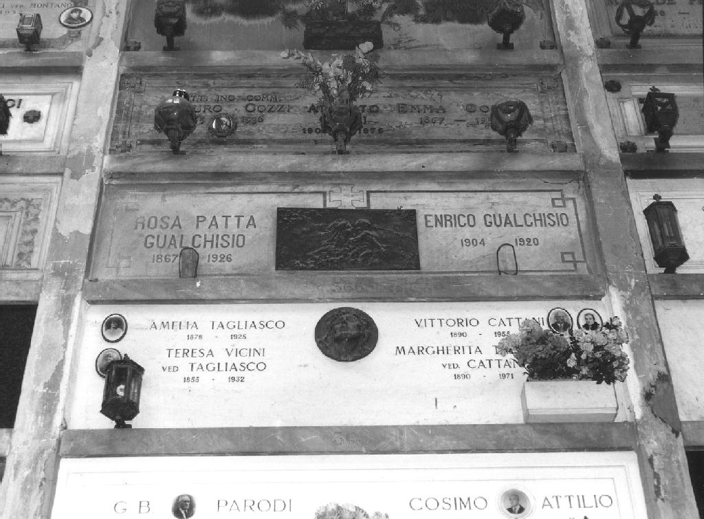 Madonna con Bambino (monumento funebre, opera isolata) - ambito ligure (sec. XX)