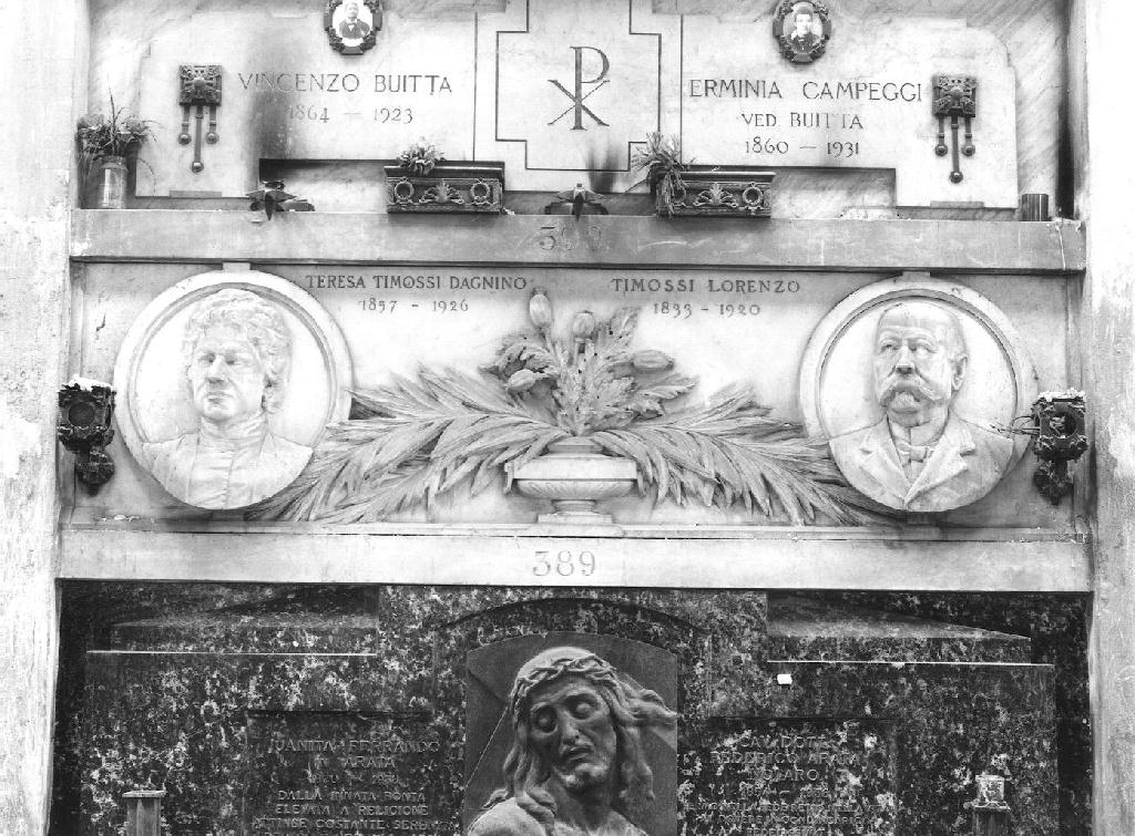 monumento funebre, opera isolata di Toso Onorato (sec. XX)