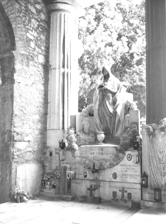 figura femminile (monumento funebre, opera isolata) di Ratto Bartolomeo (sec. XX)