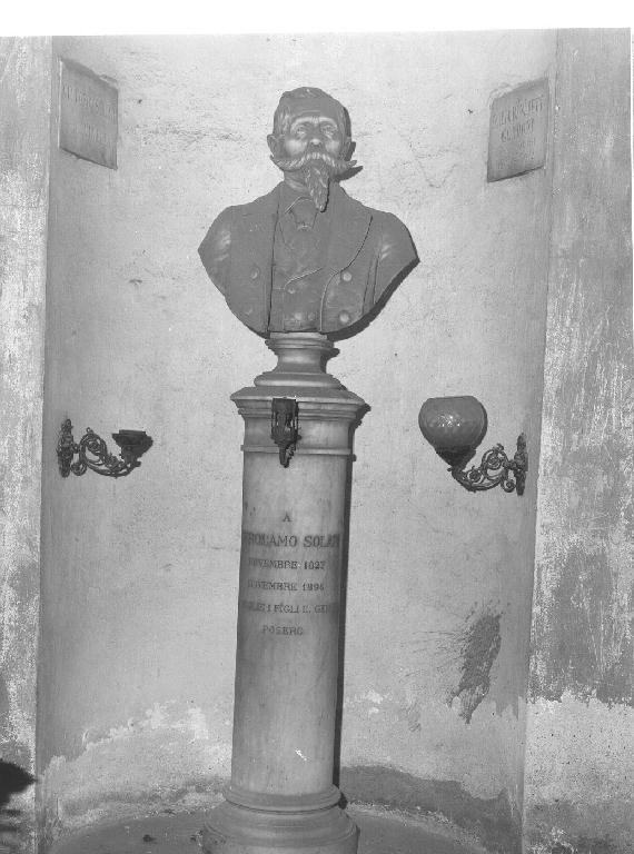 busto, opera isolata - ambito ligure (fine/inizio secc. XIX/ XX)