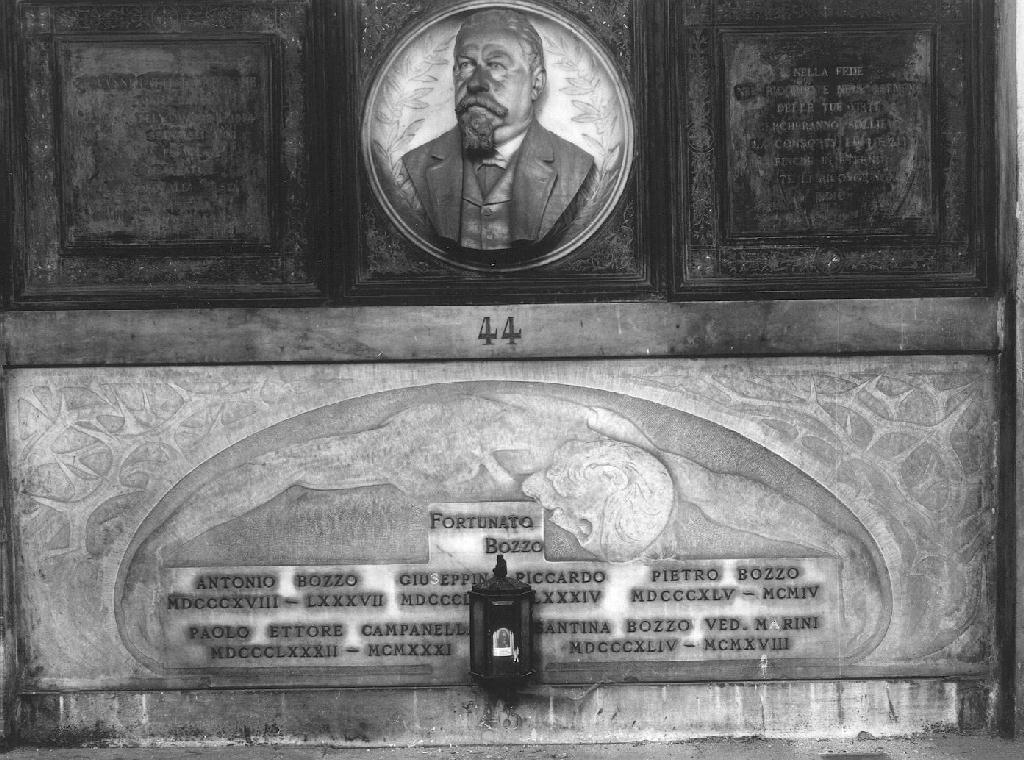 figura maschile (monumento funebre, opera isolata) di Baroni Eugenio (primo quarto sec. XX)