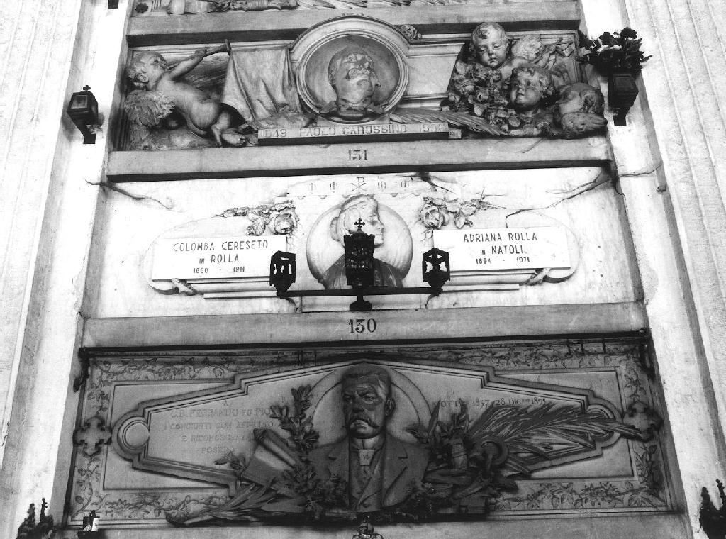 monumento funebre, opera isolata di Ratto Bartolomeo (sec. XX)