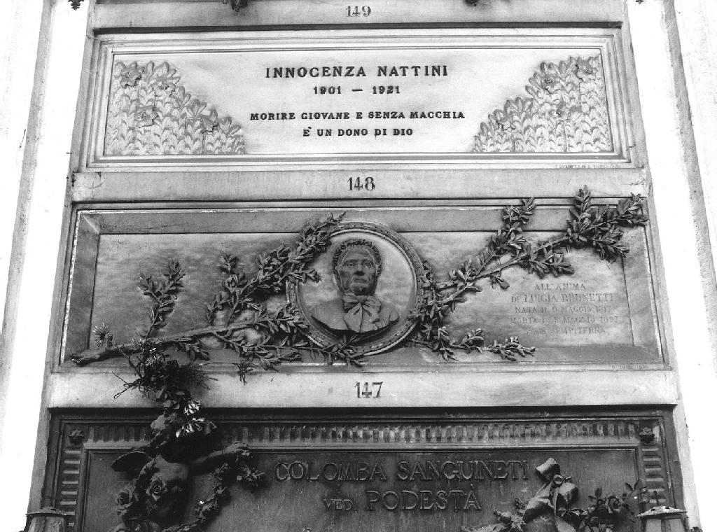 monumento funebre, opera isolata di Toso Onorato (sec. XIX)