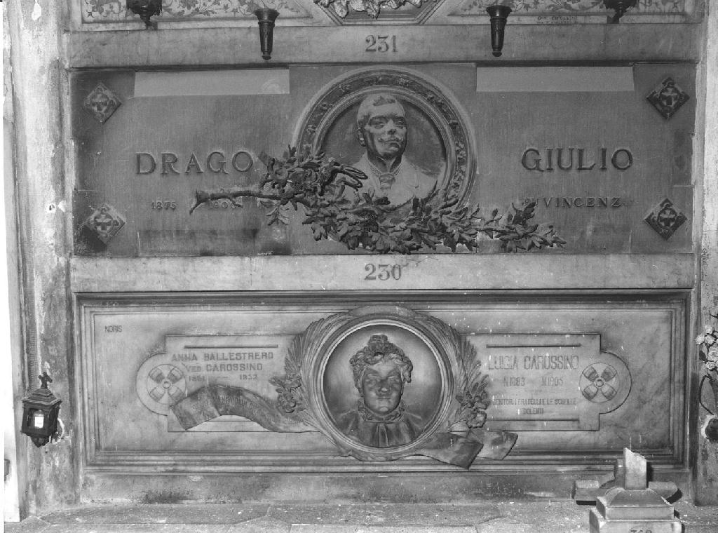 monumento funebre, opera isolata di Noris Amedeo (sec. XX)