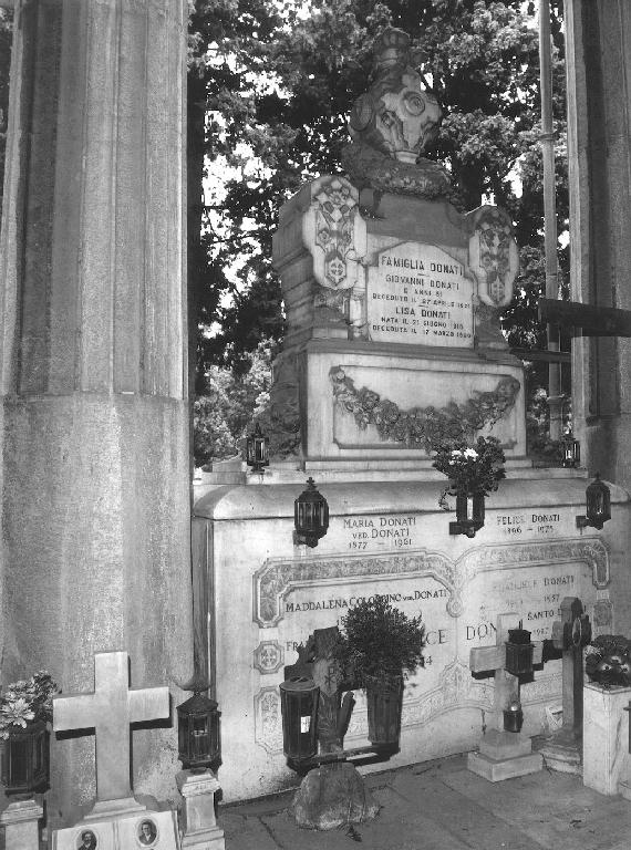 festone (monumento funebre, opera isolata) - ambito ligure (primo quarto sec. XX)