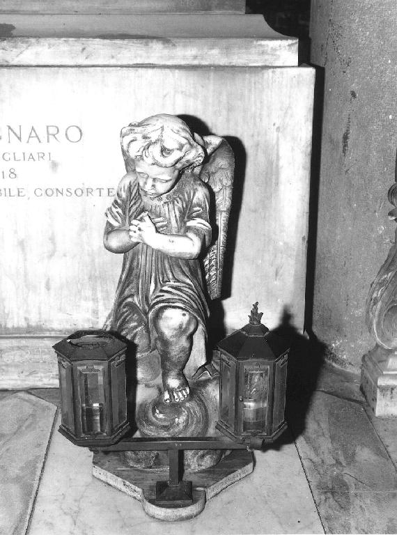 angioletto (statuetta, opera isolata) di Pessina Enrico (sec. XX)