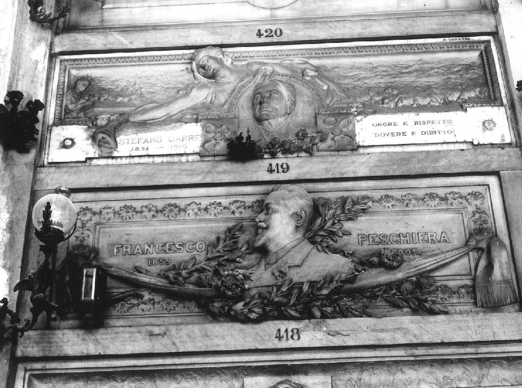 monumento funebre, opera isolata di Fasce Francesco Giovanni (sec. XX)