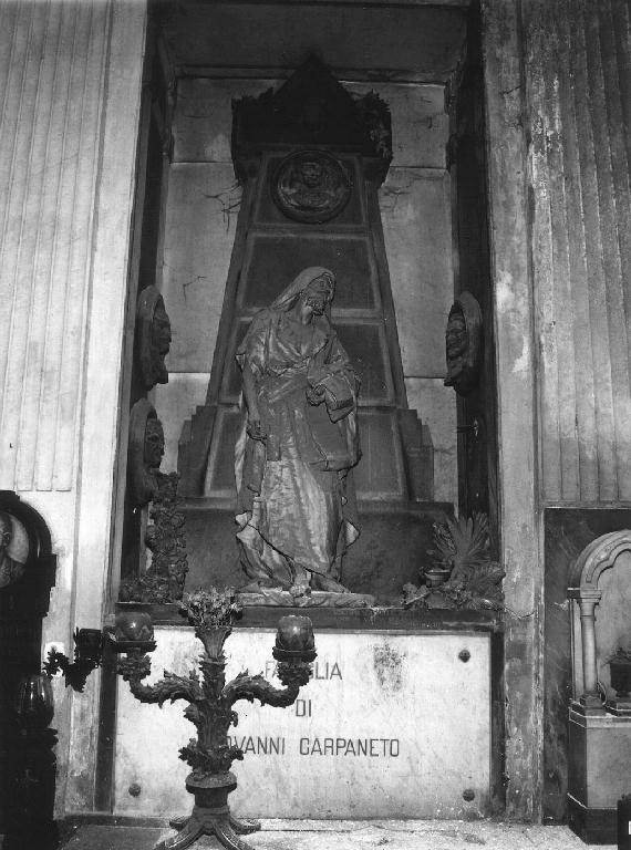 Geremia (monumento funebre, opera isolata) di Benetti Giuseppe (sec. XIX)