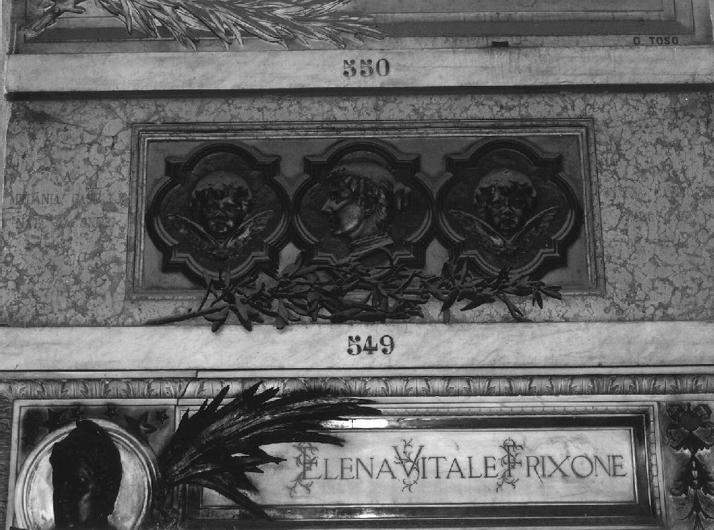 monumento funebre, opera isolata di Paernio Demetrio (sec. XIX)