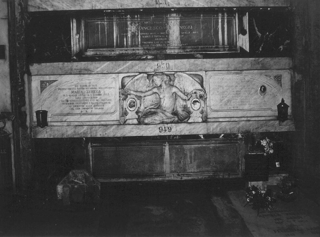 angelo (monumento funebre, opera isolata) di Razeti Domenico (sec. XX)
