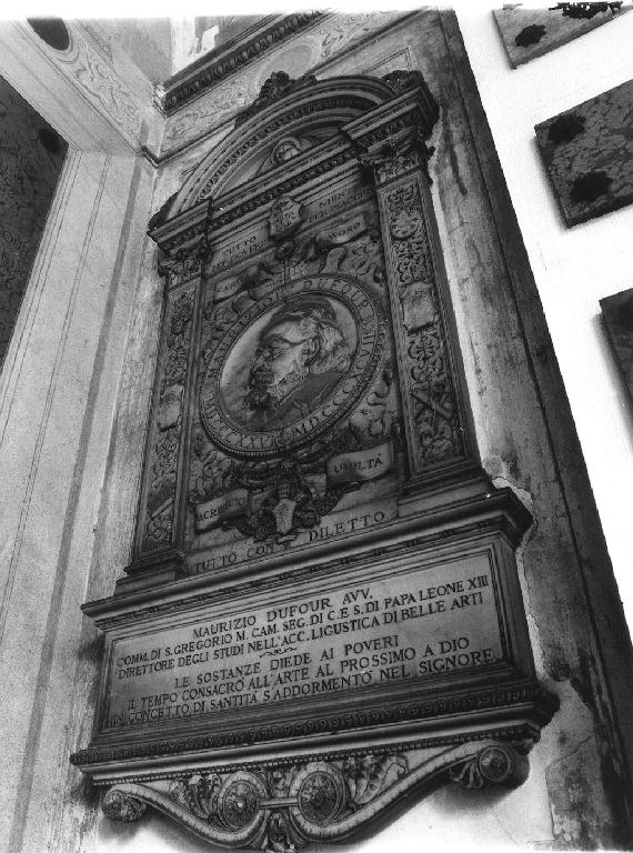 monumento funebre - a edicola, opera isolata - ambito genovese (sec. XIX)