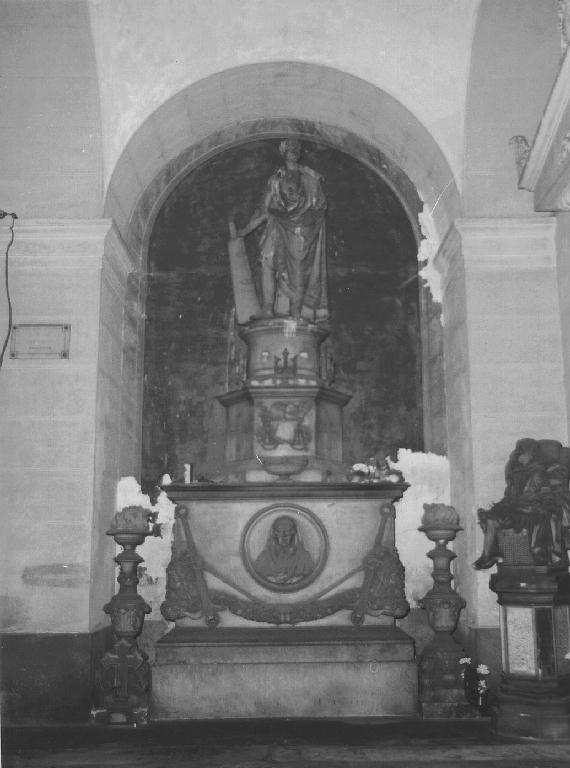 figura maschile (monumento funebre, opera isolata) di Gagini Giuseppe (sec. XIX)