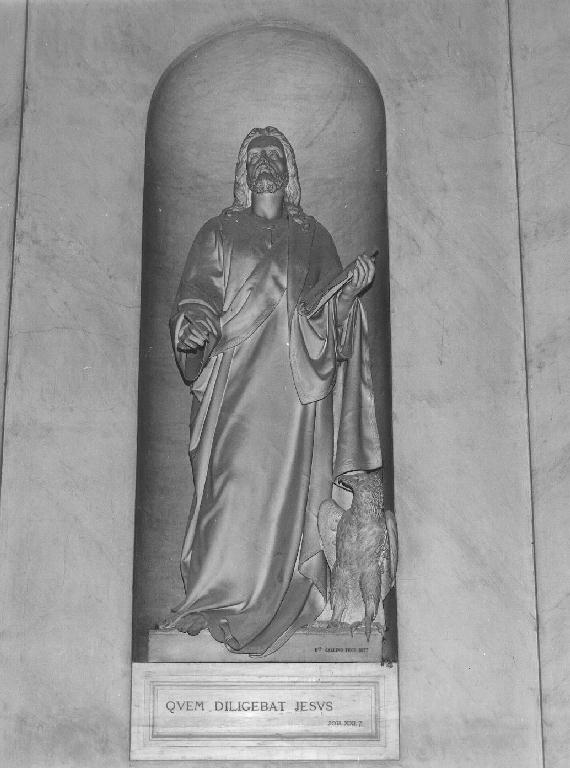 San Giovanni Evangelista (monumento funebre, opera isolata) di Gallino Domenico (sec. XIX)
