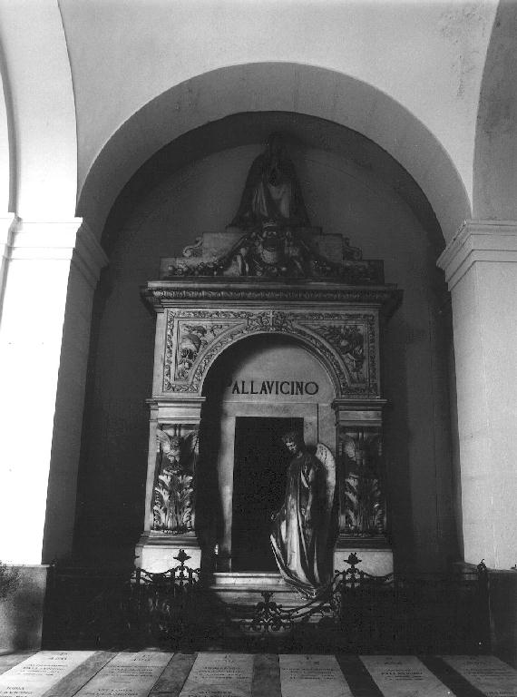 angelo (monumento funebre - a cappella, opera isolata) di Rivalta Augusto (ultimo quarto sec. XIX)