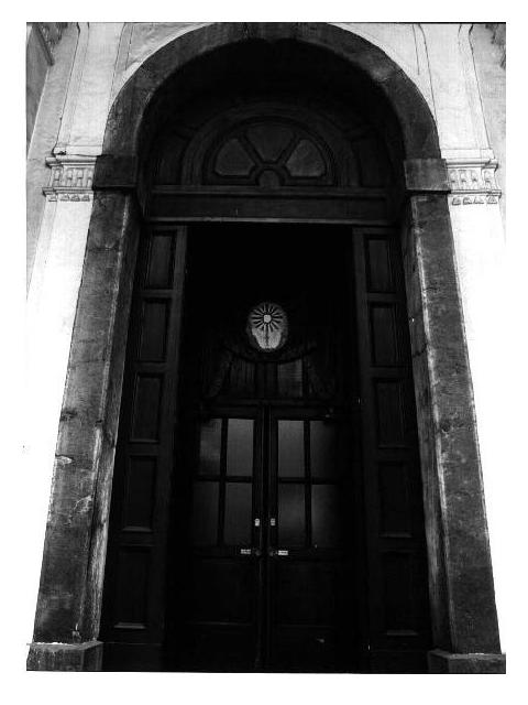 portale - ad arco, opera isolata - bottega ligure (sec. XVIII)