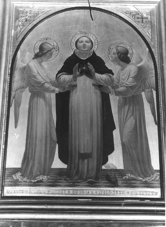 San Tommaso d'Aquino (dipinto, opera isolata) di Dufour Maurizio (sec. XIX)