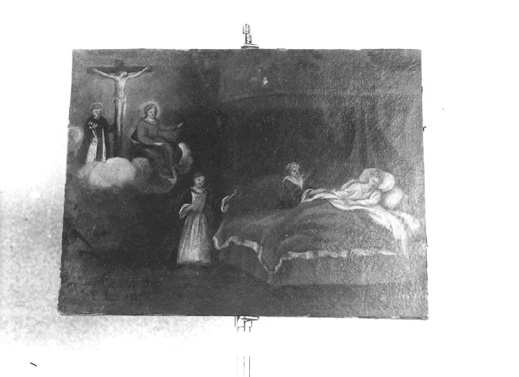 ex voto, opera isolata - ambito ligure (metà sec. XVIII)