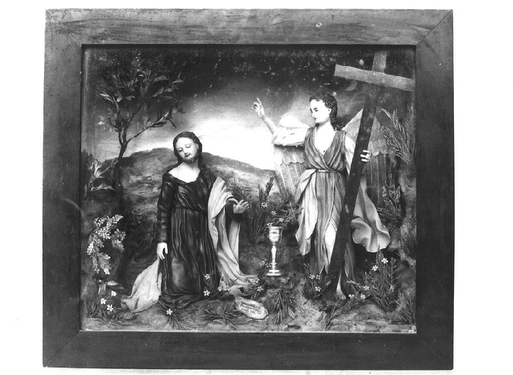 Orazione di Cristo nell'orto di Getsemani (rilievo, opera isolata) - ambito ligure (fine/inizio secc. XVIII/ XIX)