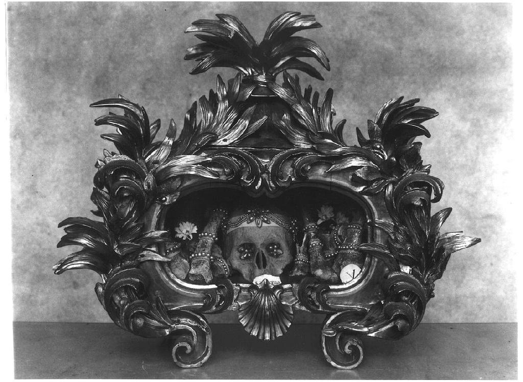 reliquiario, opera isolata - ambito ligure (sec. XVII)