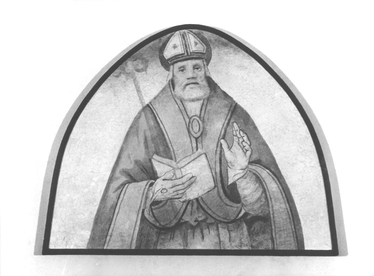 SANT'AMBROGIO (dipinto, opera isolata) di De Rossi Raffaele (sec. XVI)