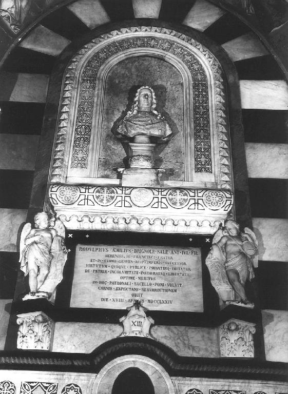 monumento funebre, opera isolata - ambito ligure (seconda metà sec. XVIII)