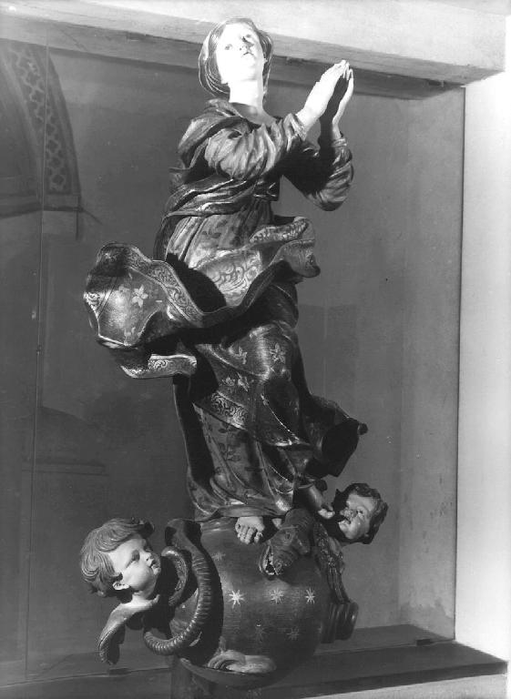 Madonna (statua, serie) di Maragliano Anton Maria (prima metà sec. XVIII)