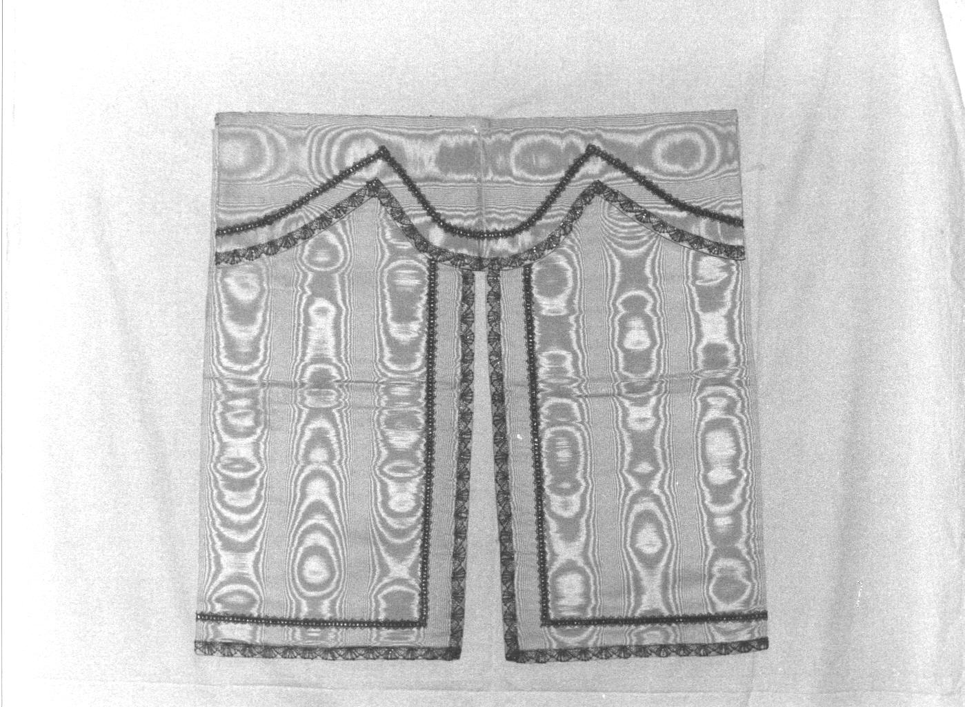 conopeo di tabernacolo, opera isolata - manifattura ligure (seconda metà sec. XIX)