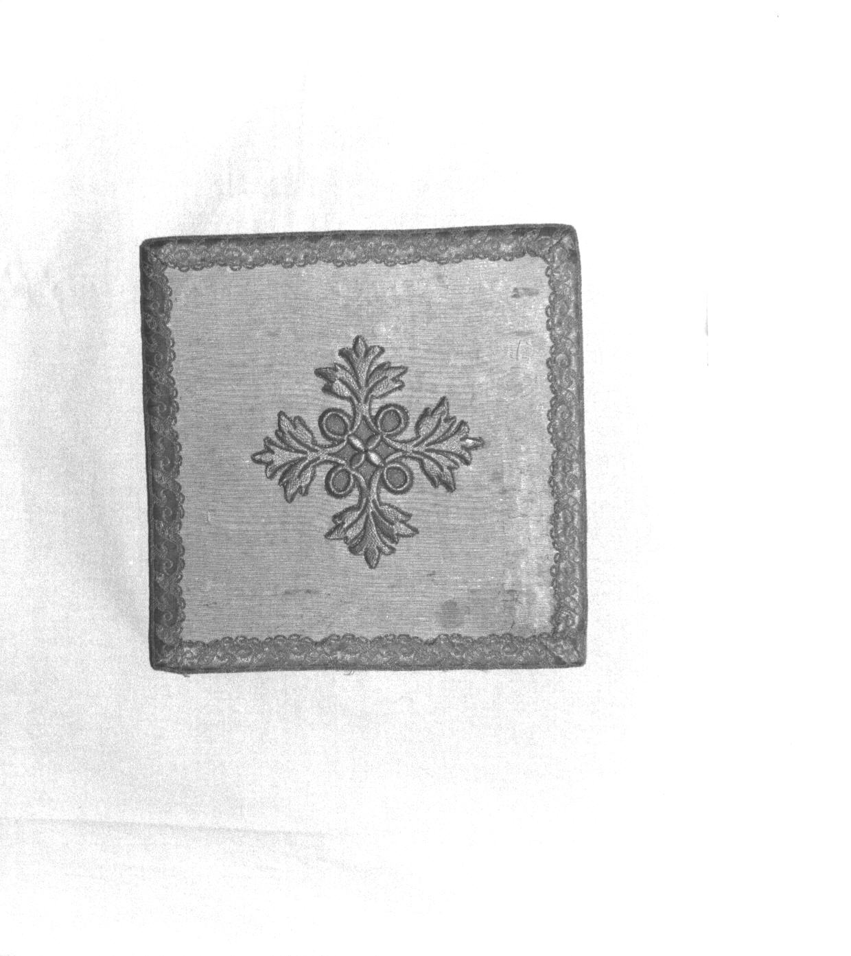 borsa del corporale, opera isolata - manifattura ligure (seconda metà sec. XIX)