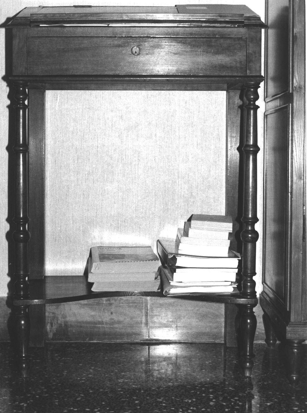 scriviritto, opera isolata - PRODUZIONE LIGURE (metà sec. XIX)