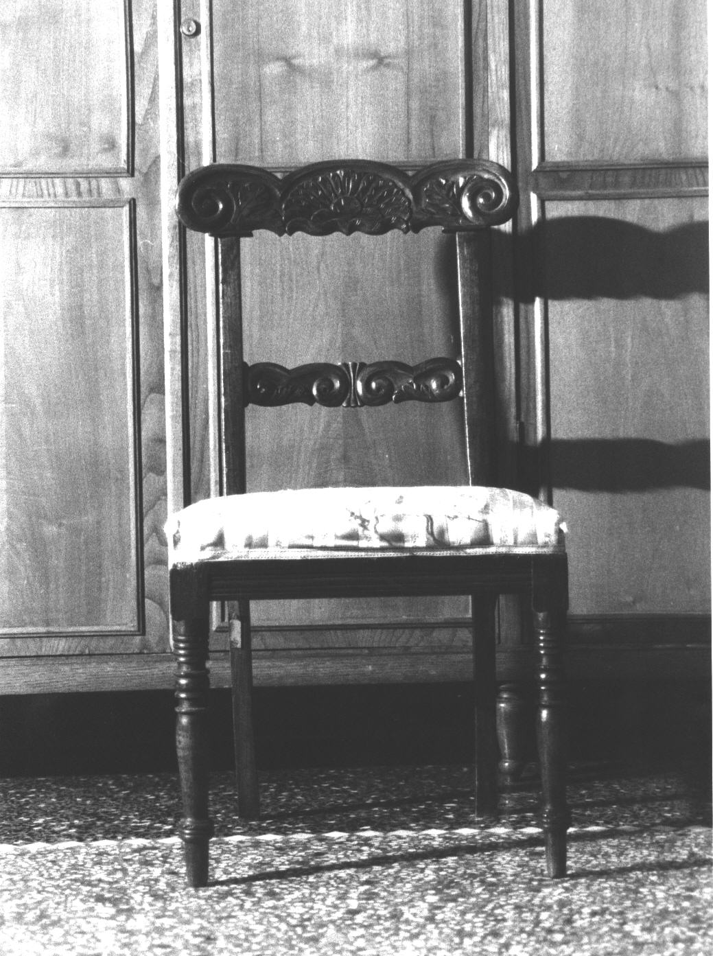 sedia, serie - manifattura genovese (secondo quarto sec. XIX)