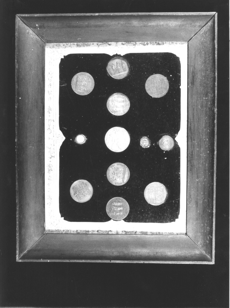 medagliere, opera isolata - PRODUZIONE LIGURE (primo quarto sec. XX)