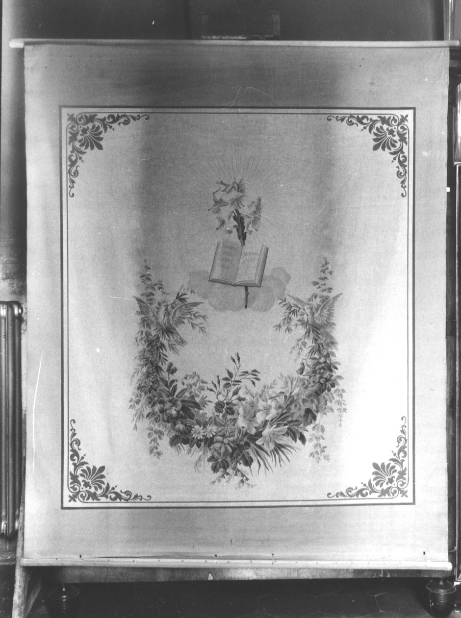 stendardo processionale, insieme - PRODUZIONE LIGURE (fine/inizio secc. XIX/ XX)