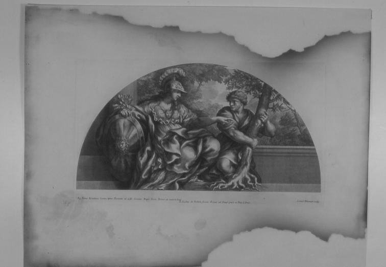 ATENA (stampa, serie) di Bloemaert Cornelis il Giovane, Berrettini Pietro detto Pietro da Cortona (sec. XVII)