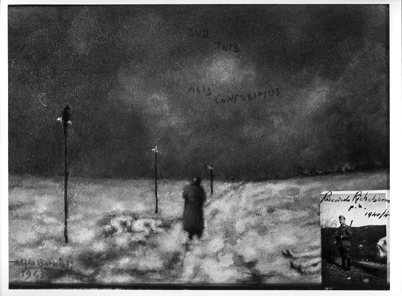 miracolo della Madonna (ex voto, opera isolata) di Bormioli Alfio (sec. XX)