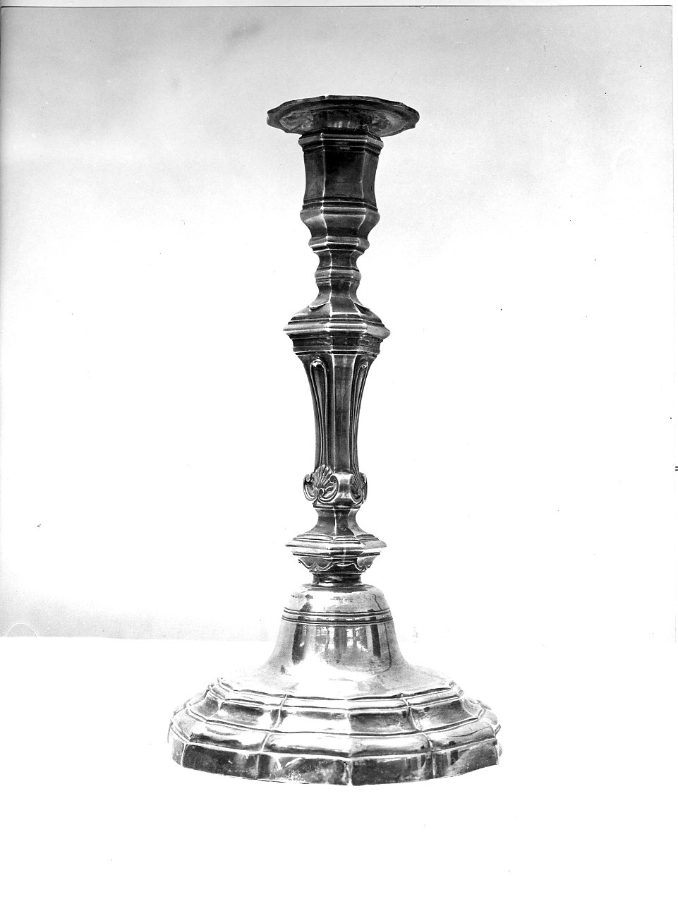 candeliere, coppia - bottega italiana (sec. XVIII)