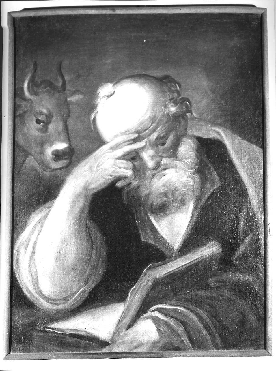 San Matteo Evangelista (dipinto, opera isolata) - ambito savonese (sec. XVIII)