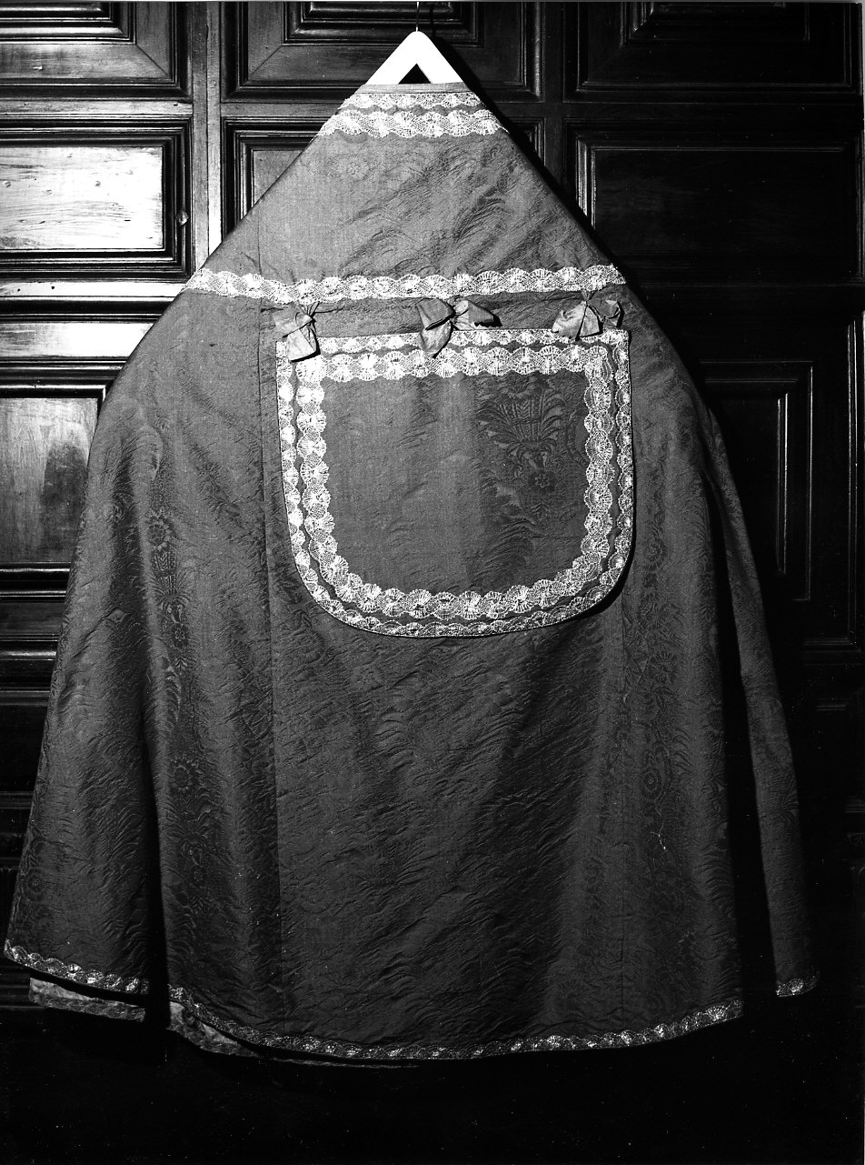 piviale, opera isolata - manifattura italiana (fine sec. XVIII)