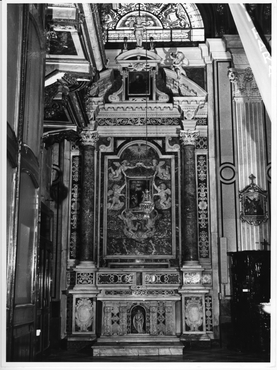 altare, insieme - bottega ligure (sec. XVIII)