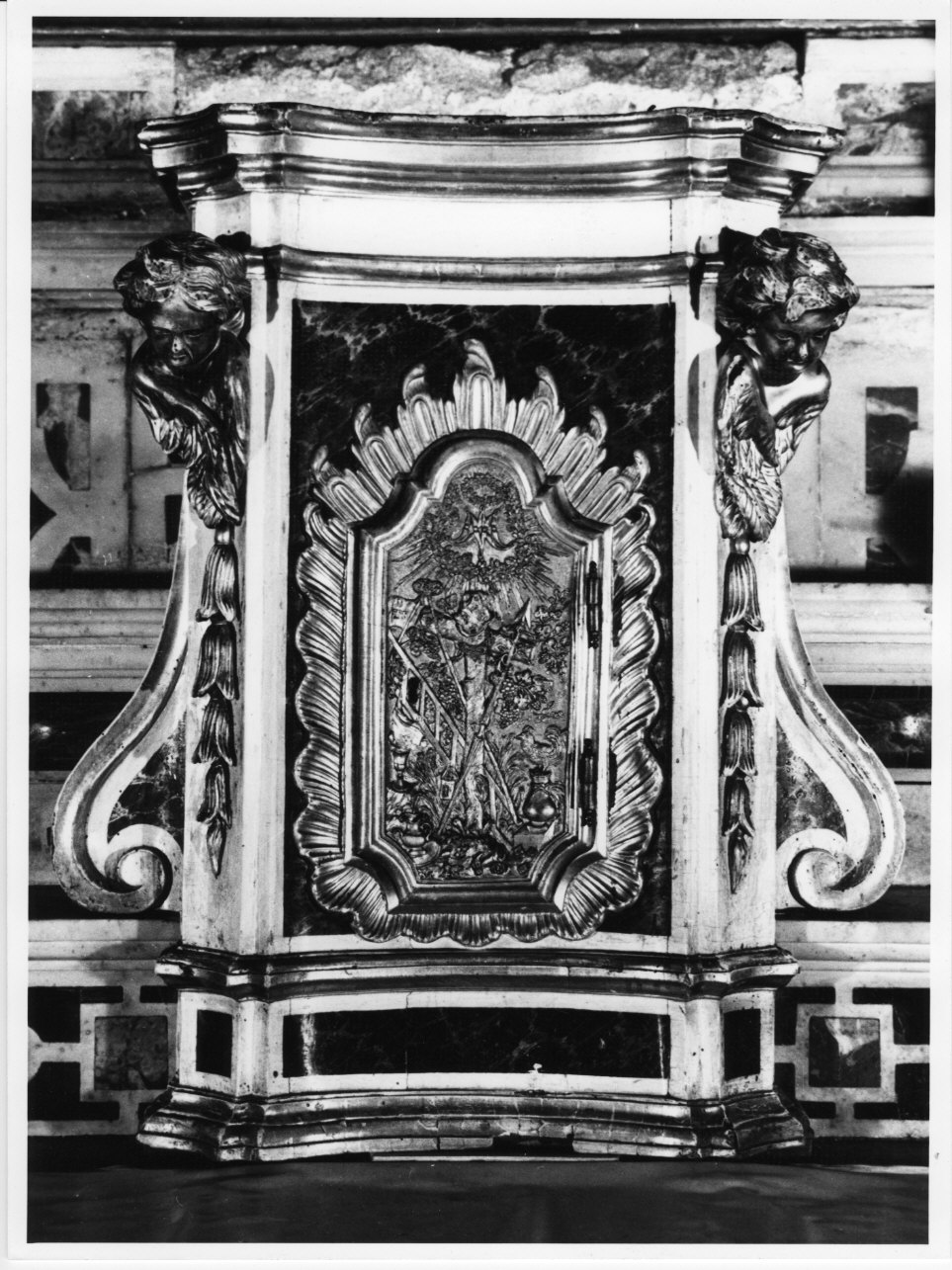 motivi decorativi a volute (tabernacolo, opera isolata) di Repetti Pietro (sec. XVIII)