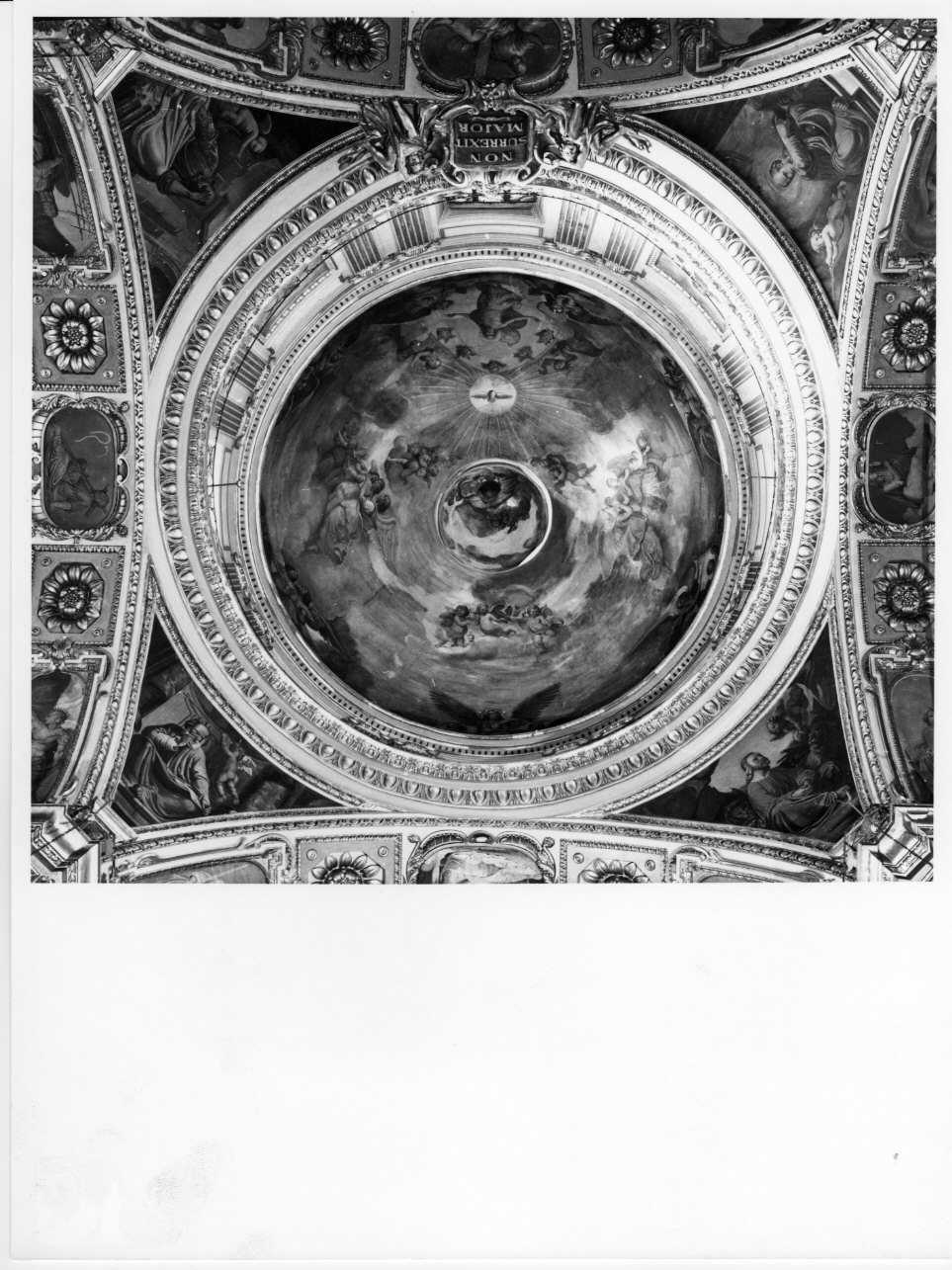 Cristo in gloria (dipinto, opera isolata) di Pianello Giambattista (sec. XIX)