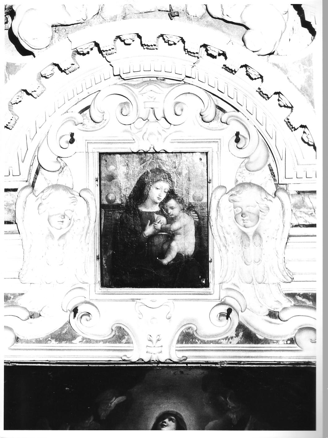 Madonna del Latte (dipinto, opera isolata) di Fasolo Bernardino di Lorenzo (sec. XVI)