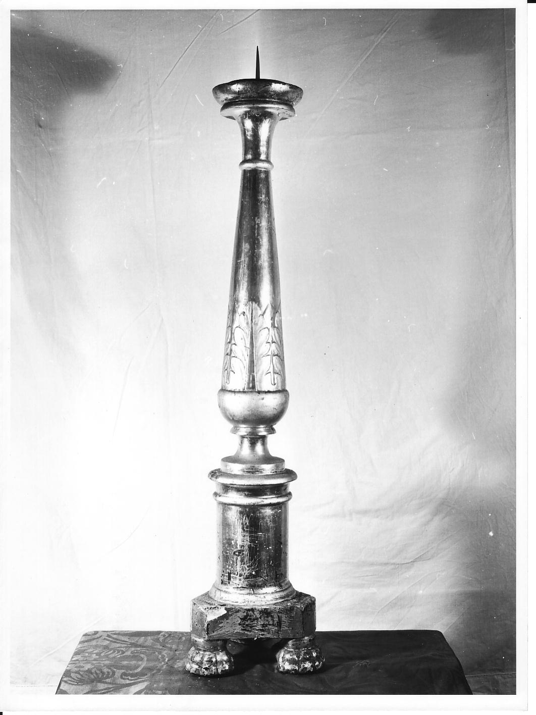 candeliere, serie - bottega ligure (prima metà sec. XIX)