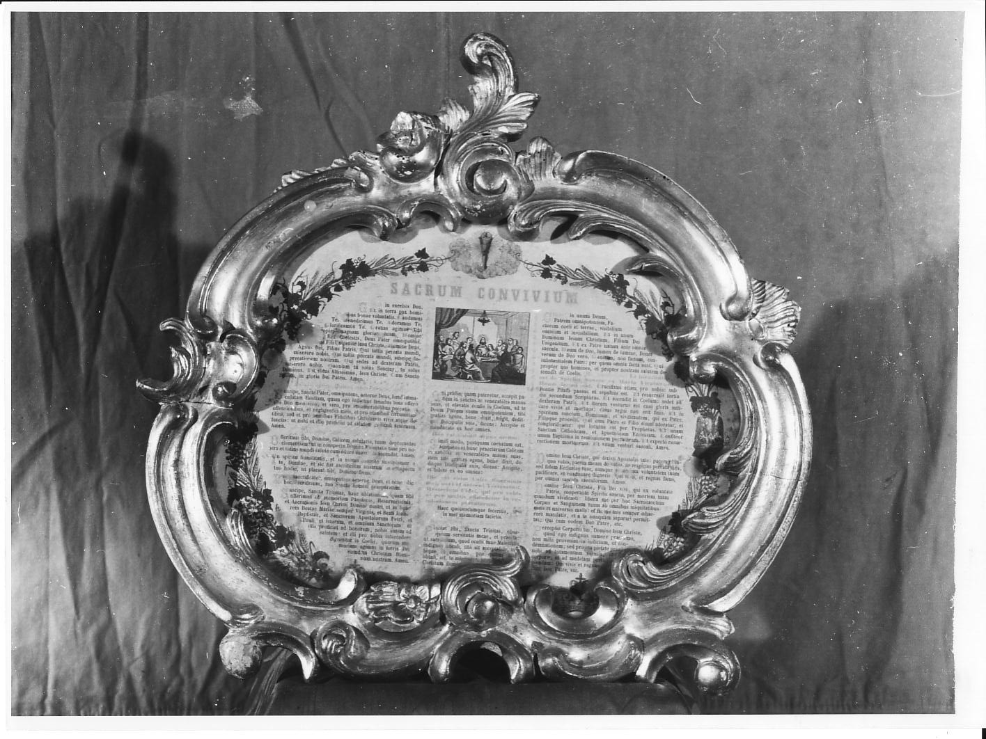 motivi decorativi a volute (cartagloria, elemento d'insieme) - bottega ligure (sec. XVIII)
