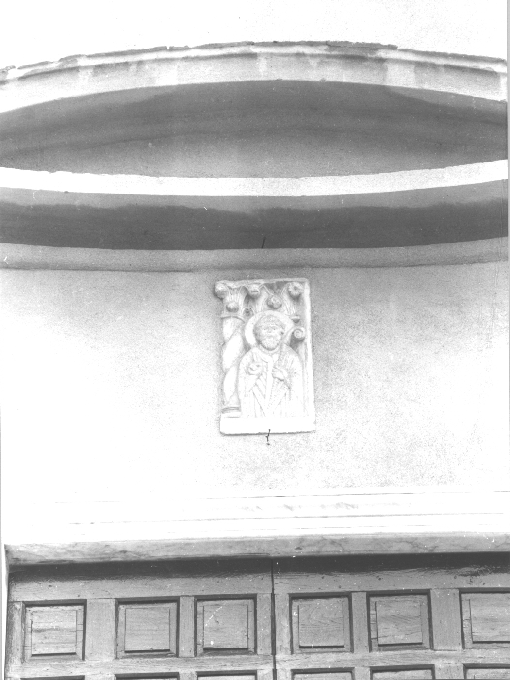 San Siro (rilievo, opera isolata) - bottega italiana (sec. XIII)