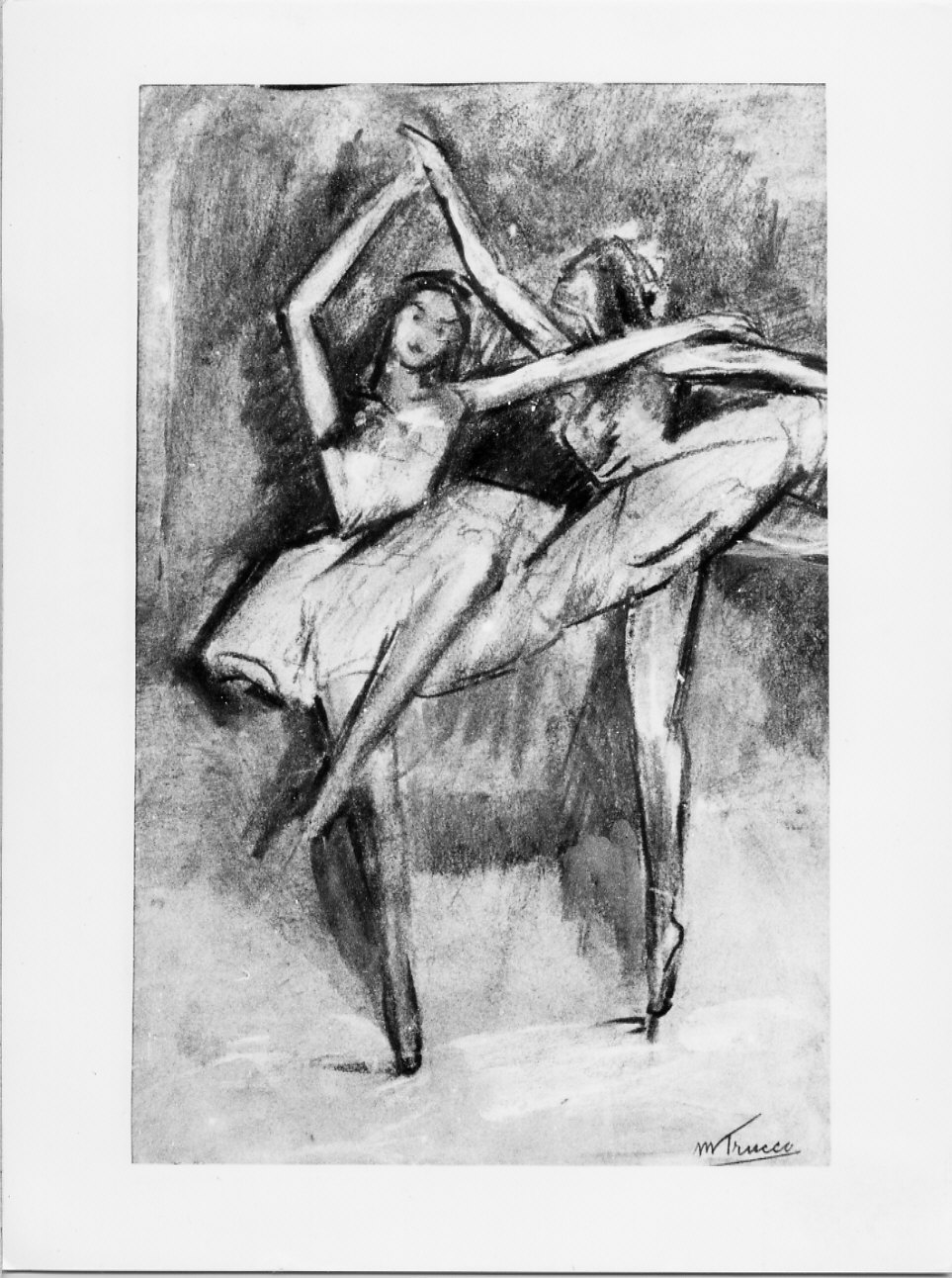 ballerine (disegno, opera isolata) di Trucco Manlio (sec. XX)