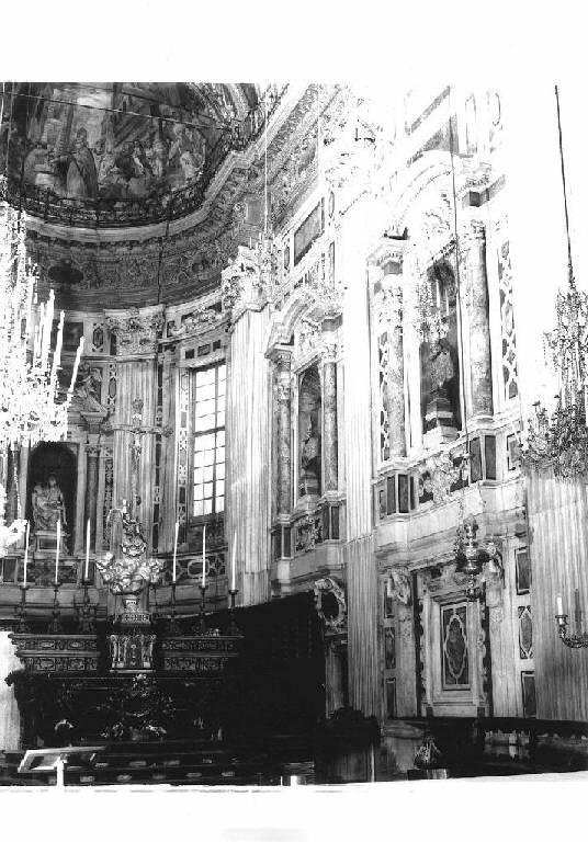 storie della passione di Cristo (decorazione plastica, insieme) di Ferrandino Giuseppe (attribuito), Pincellotti Giovanni (attribuito), Ferrandino Giovanni Battista (attribuito) (sec. XVII, secc. XVII/ XVIII)